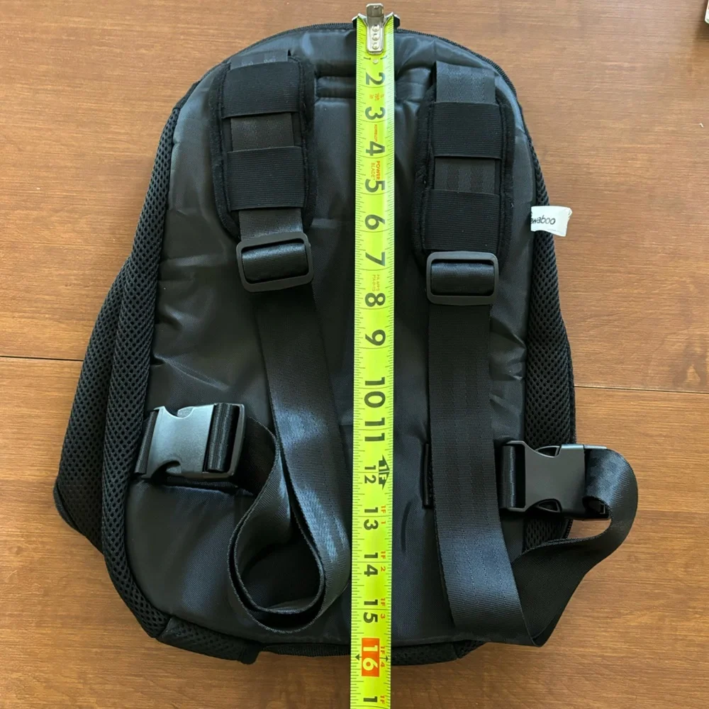 Pawaboo Black Dog Carrier Backpack